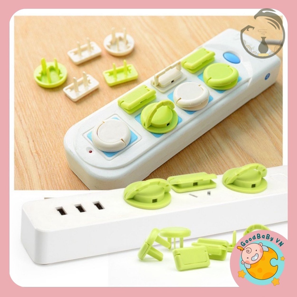 Nút Bịt Ổ Điện Chống Giật Cho Bé Cao Cấp An Toàn Bịt ổ điện - nút bịt ổ cắm điện bảo đảm an toàn cho trẻ nhỏ