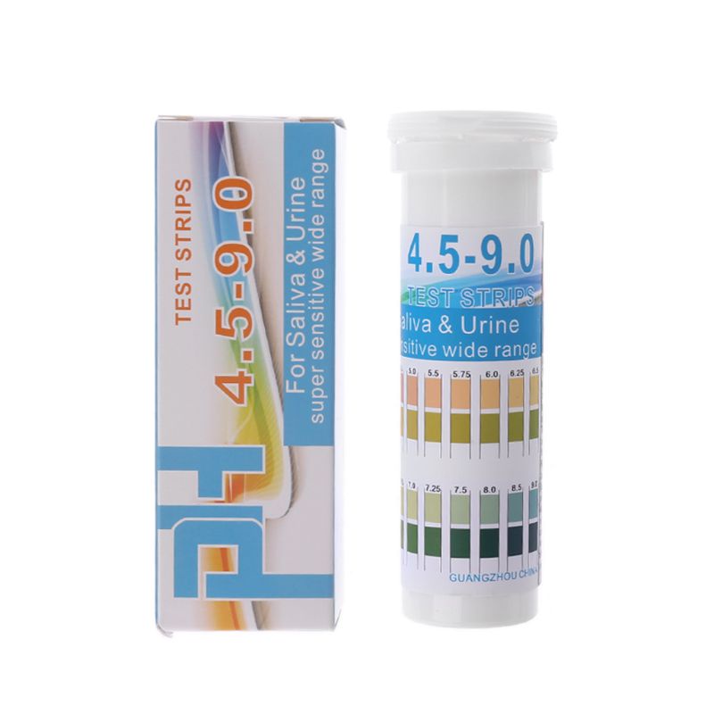Que Thử Độ Nhạy Cao pH 4.5 - pH 9.0 Dành Cho Nước Tiểu Và Nước Bọt