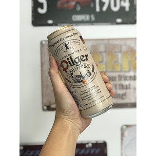 [MUA TẠI ĐÀ NẴNG - FREE SHIP] Bia Paderborner Pilger Original 5% - Đức - chai 500ml - thùng 24 lon
