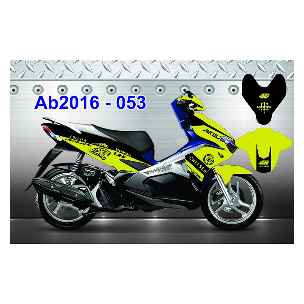 9 Mẫu Tem Trùm Air Blade 2015 Cực Chất