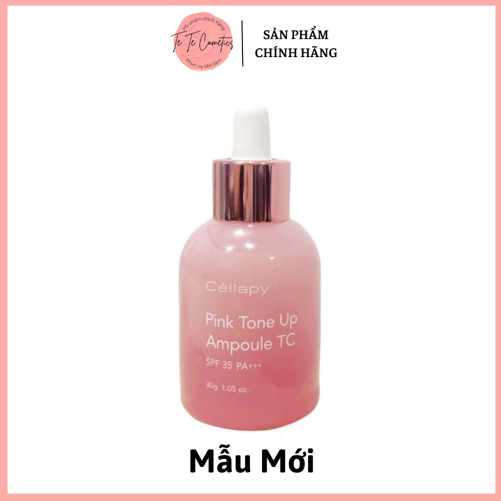 Serum Dưỡng Trắng Cellapy Pink Tone Up Ampoule 30ml