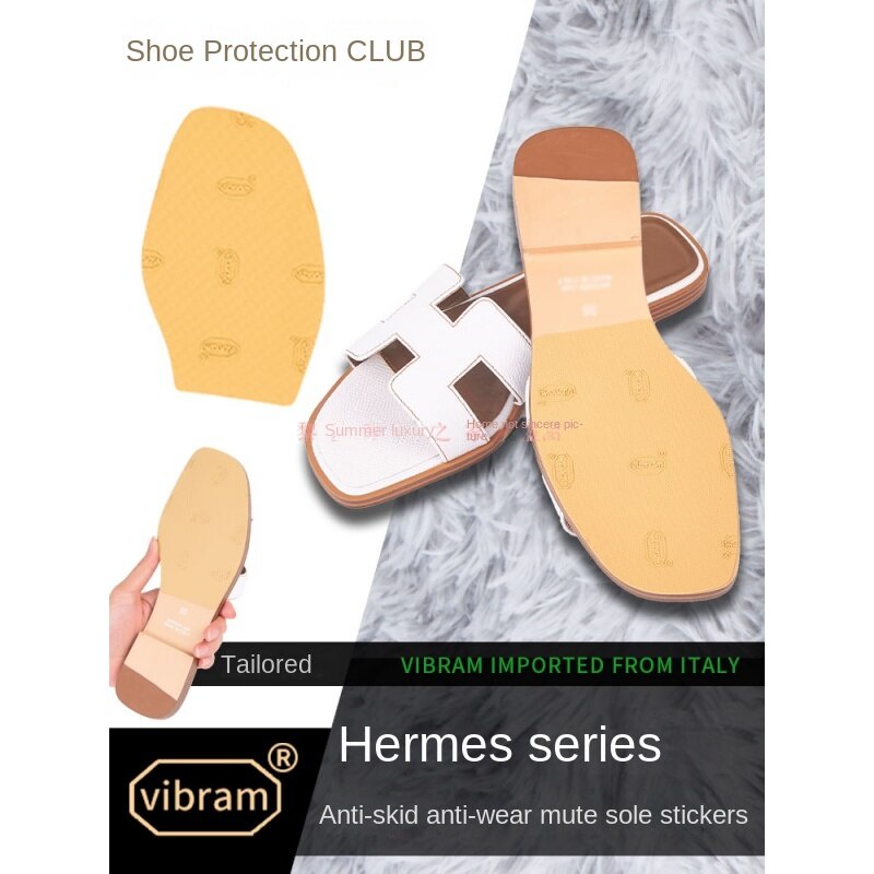 Miếng Dán Đế Giày Hermes Bằng Da Thật Chống Mòn & Trượt