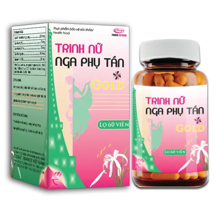 [GIÁ GỐC] Trinh Nữ Nga Phụ Tán Hỗ trợ giảm u xơ tử cung - Hộp 60 viên