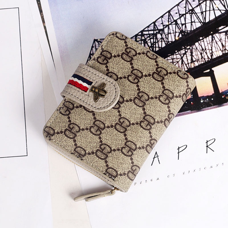 Ví nữ ngắn mini cầm tay nhỏ gọn cute dễ thương nhiều ngăn đẹp thời trang Hàn Quốc giá rẻ cao cấp JOLITA VN20