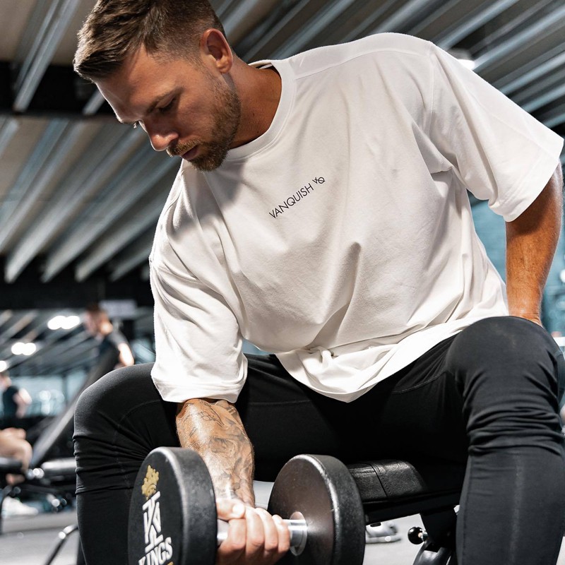 Áo thun cotton size m-3xl phong cách thể thao năng động dành cho nam