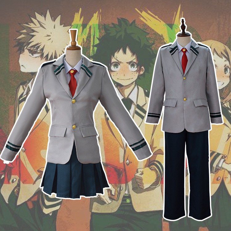 Bộ Đồng Phục Hóa Trang Học Sinh Izuku Uraka