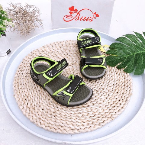 Dép Sandal Bé Trai Hai Quai Dán DRB024302
