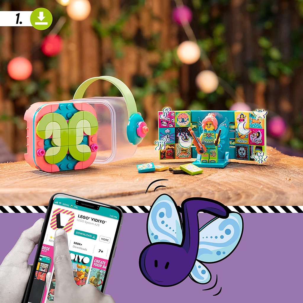 Lego Vidiyo: BeatBox 43110 - Folk Fairy BeatBox - Bộ xếp hình Lego Hộp âm nhạc nàng tiên