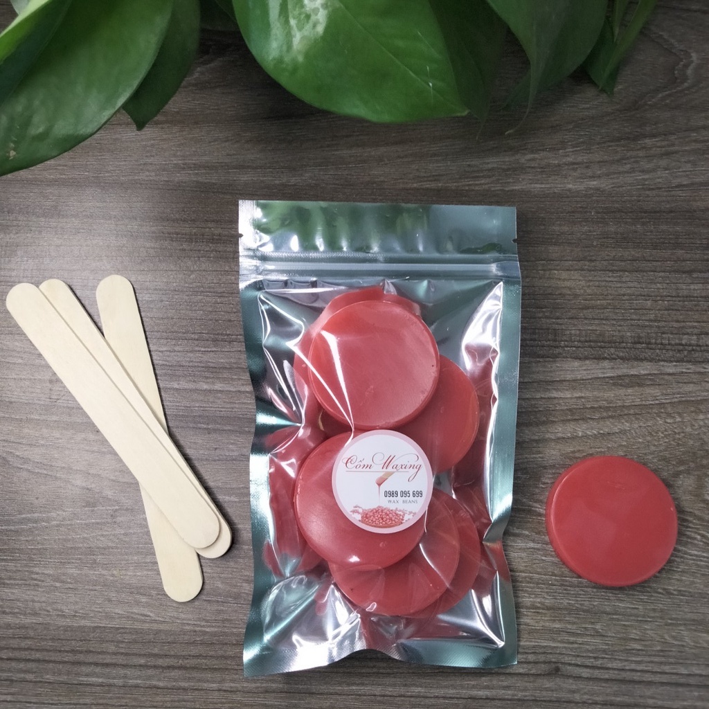 [150G Sáp viên siêu bám lông] Sáp wax lông nóng dạng viên cao cấp dùng cho các loại lông thư, mỏng, dày, cứng