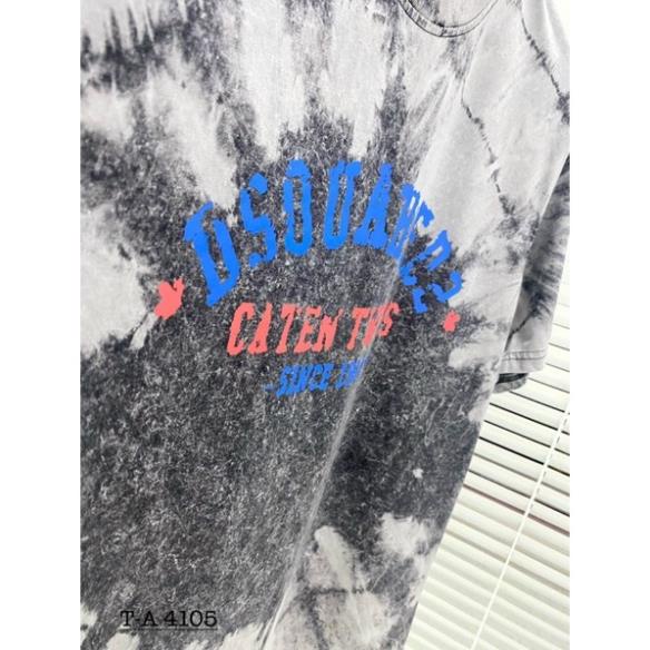 Áo Phông Nam DSQ Chất Cotton Loang Hình In - Áo DSQ Nam Cao Cấp
