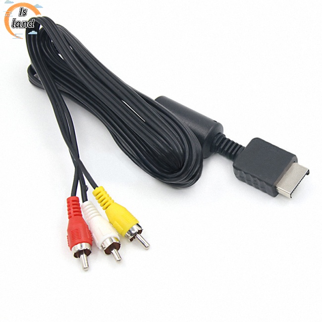Dây Cáp Âm Thanh 1.8m 3rca Tv Av Cho Ps2 Ps3
