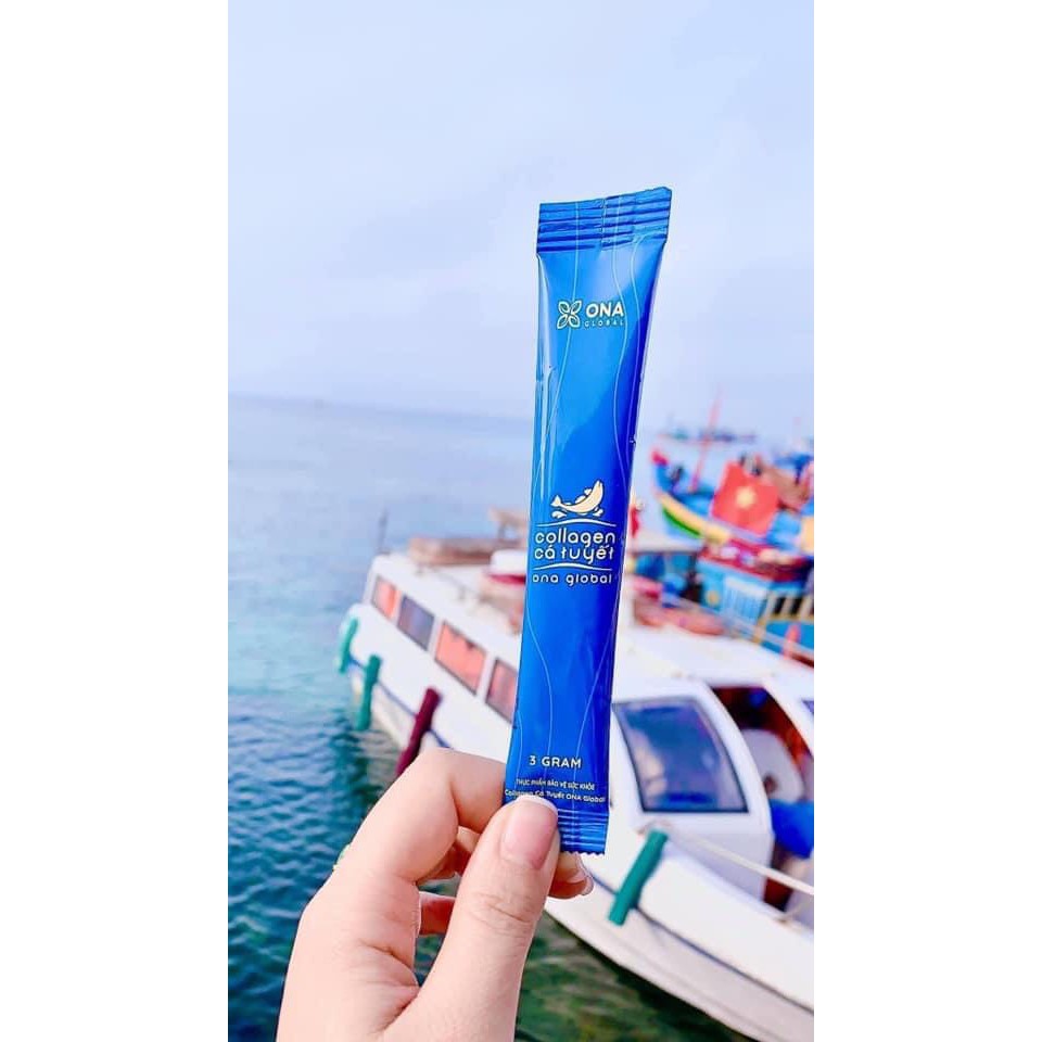 Collagen cá tuyết Cocayhoala làm đẹp da căng bóng ngậm nước ẩm mượt hộp 30 gói | BigBuy360 - bigbuy360.vn