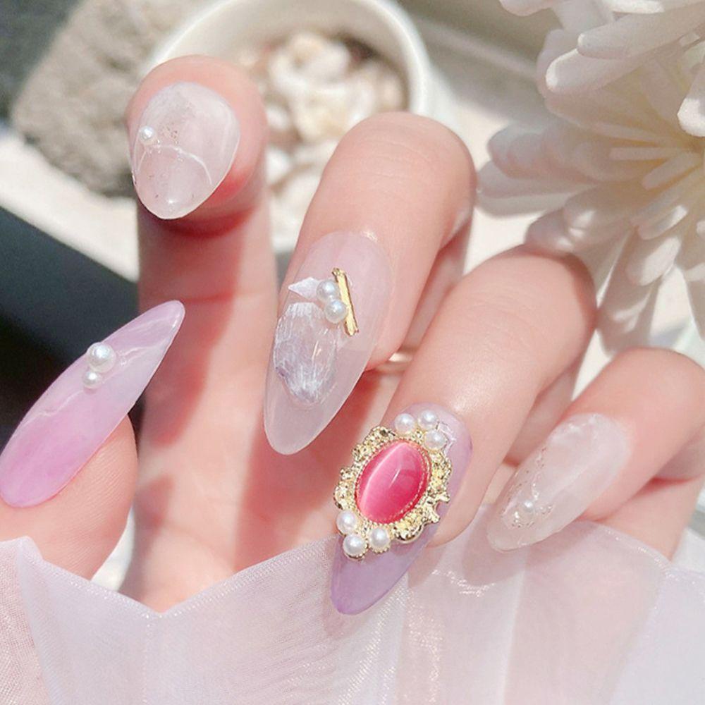Bộ 5 Phụ Kiện Trang Trí Móng Tay Lấp LánhPhụ Kiện Trang Trí Móng Tay Nghệ Thuật
