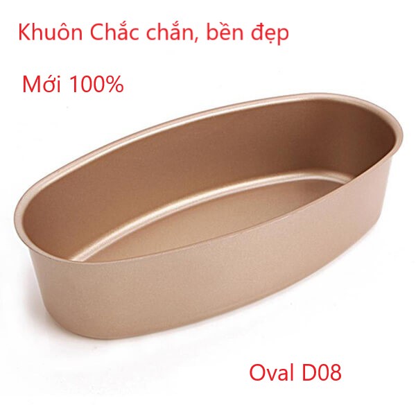 Khuôn bánh mì oval đúc chống dính D08