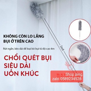 cây lau Trần Thông Minh kéo dài  thu gọn