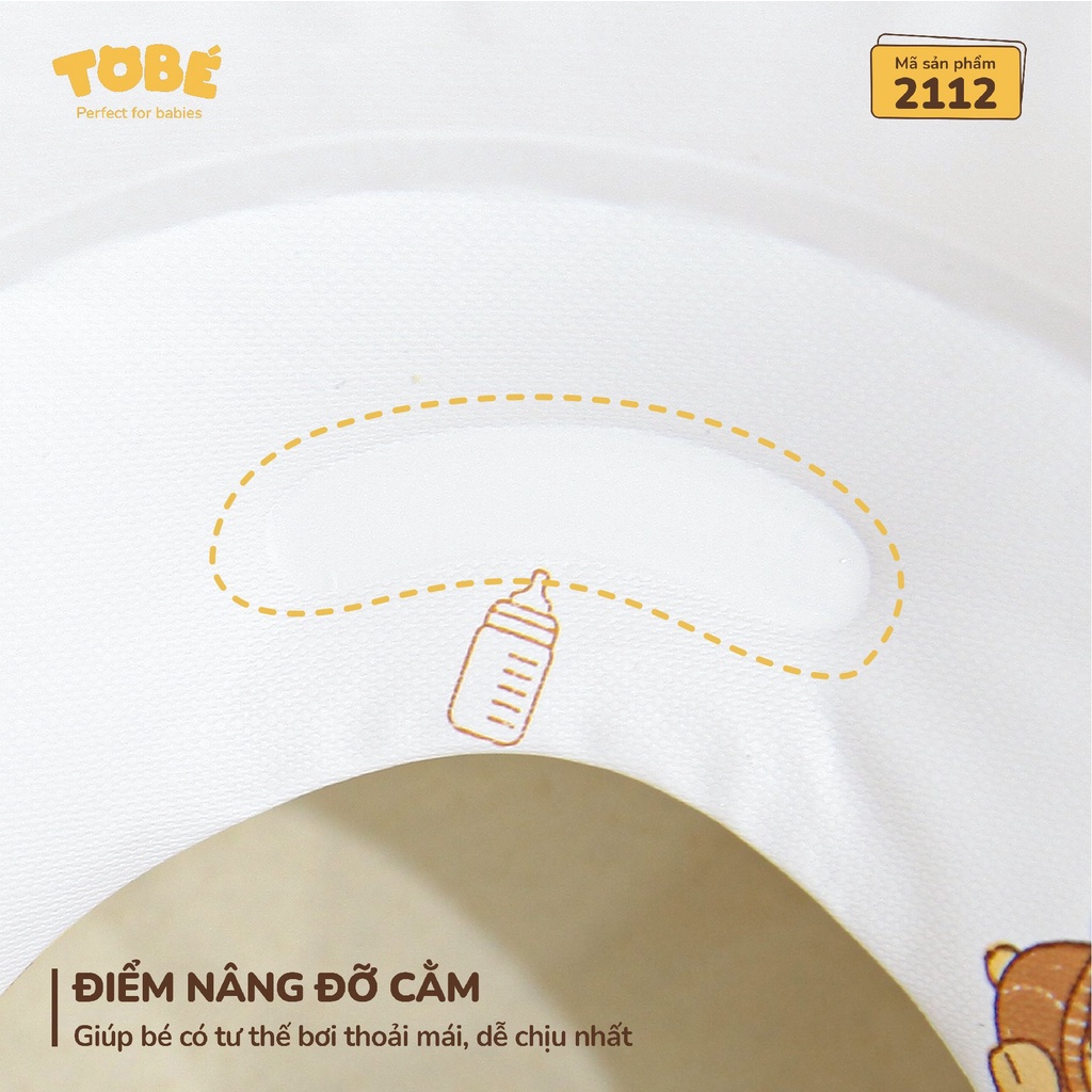 Phao bơi đỡ cổ TOBE chống lật cho bé, Phao tập bơi cho trẻ em hàng CAO CẤP CHÍNH HÃNG