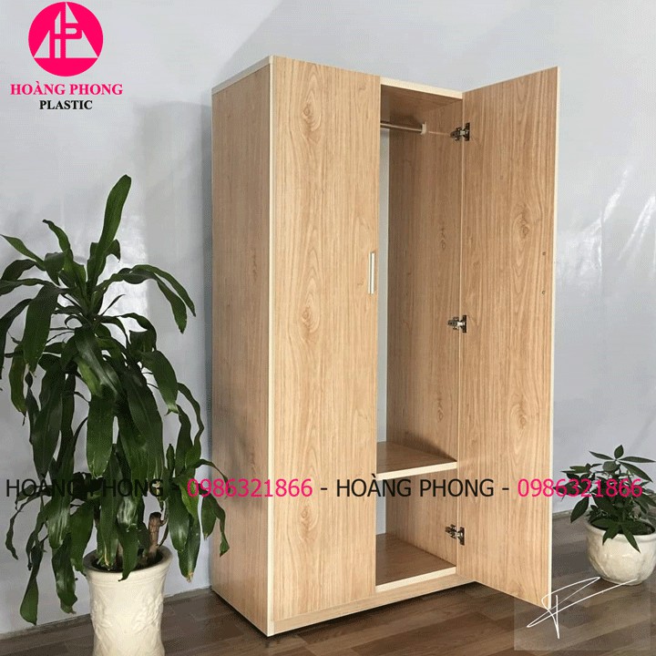 ( HÀNG CAO CẤP ) Tủ quần áo nhựa giá gỗ ngang 1m22 cao 1m85 miễn phí giao hàng | BigBuy360 - bigbuy360.vn