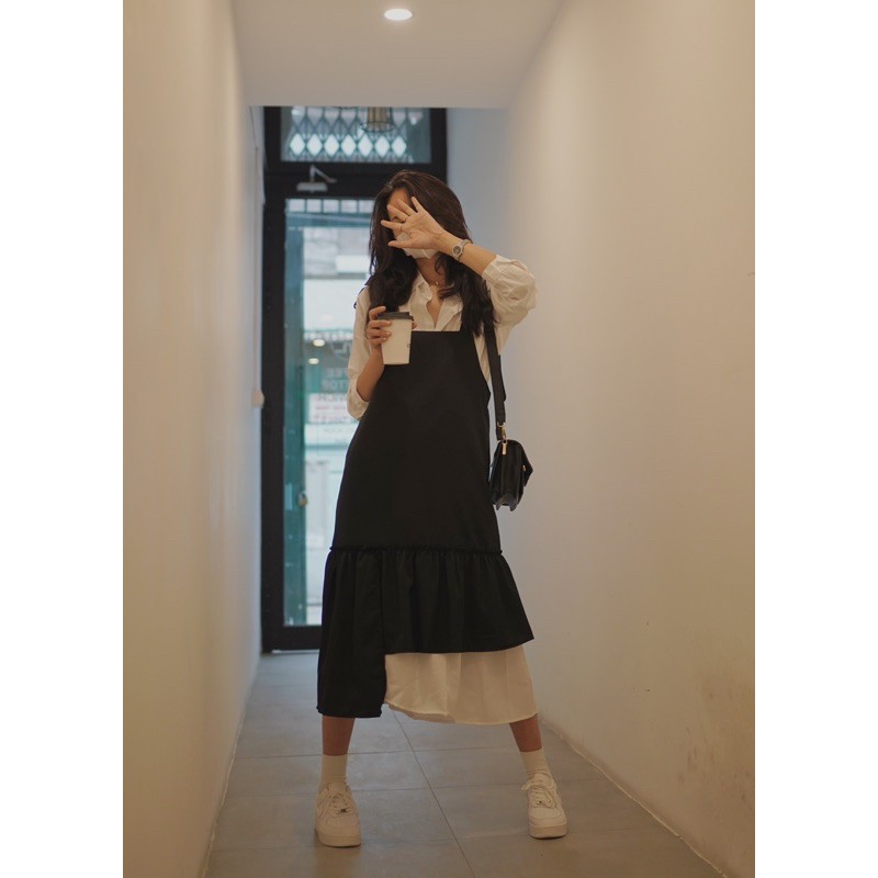 váy phối màu 2159