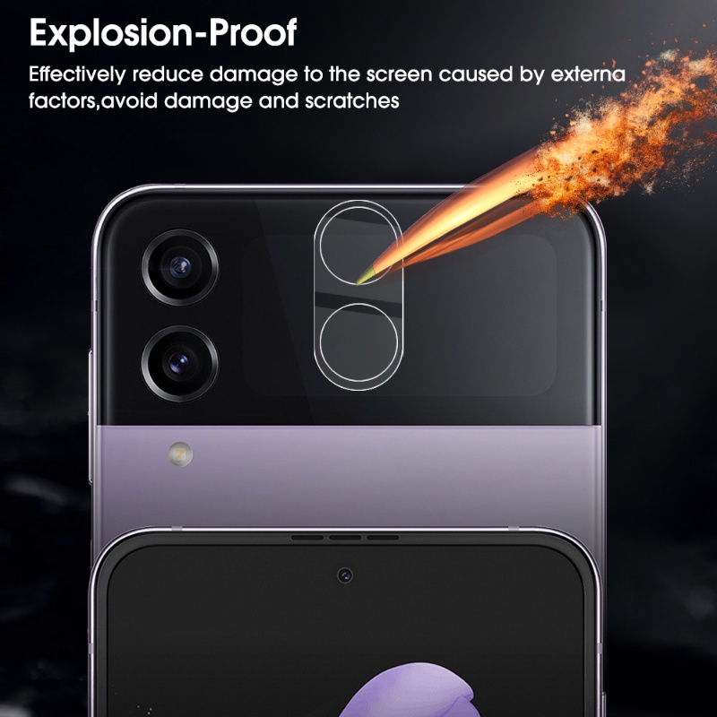 Kính Cường Lực HD Bảo Vệ Ống Kính Máy Ảnh Cho Samsung Galaxy Z Fold 4 Samsung Z Flip 4