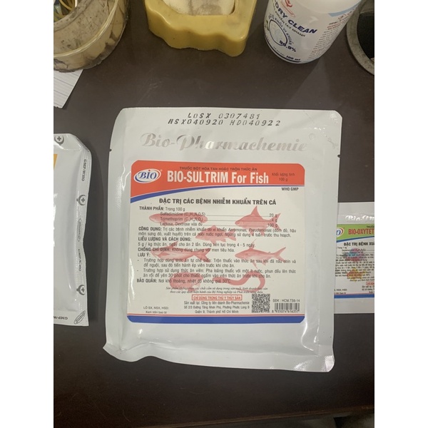 Bio Sultrim dùng cho cá gói 100gr