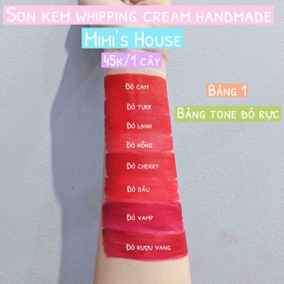 SON KEM WHIPPING VELVET HANDMADE MIMI’S HOUSE