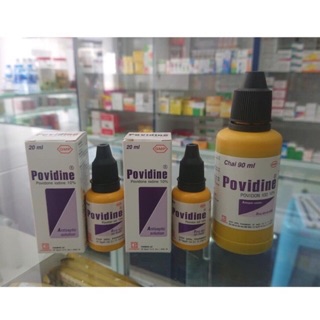 POVIDINE sát khuẩn vết thương chai 20ml và 90ml