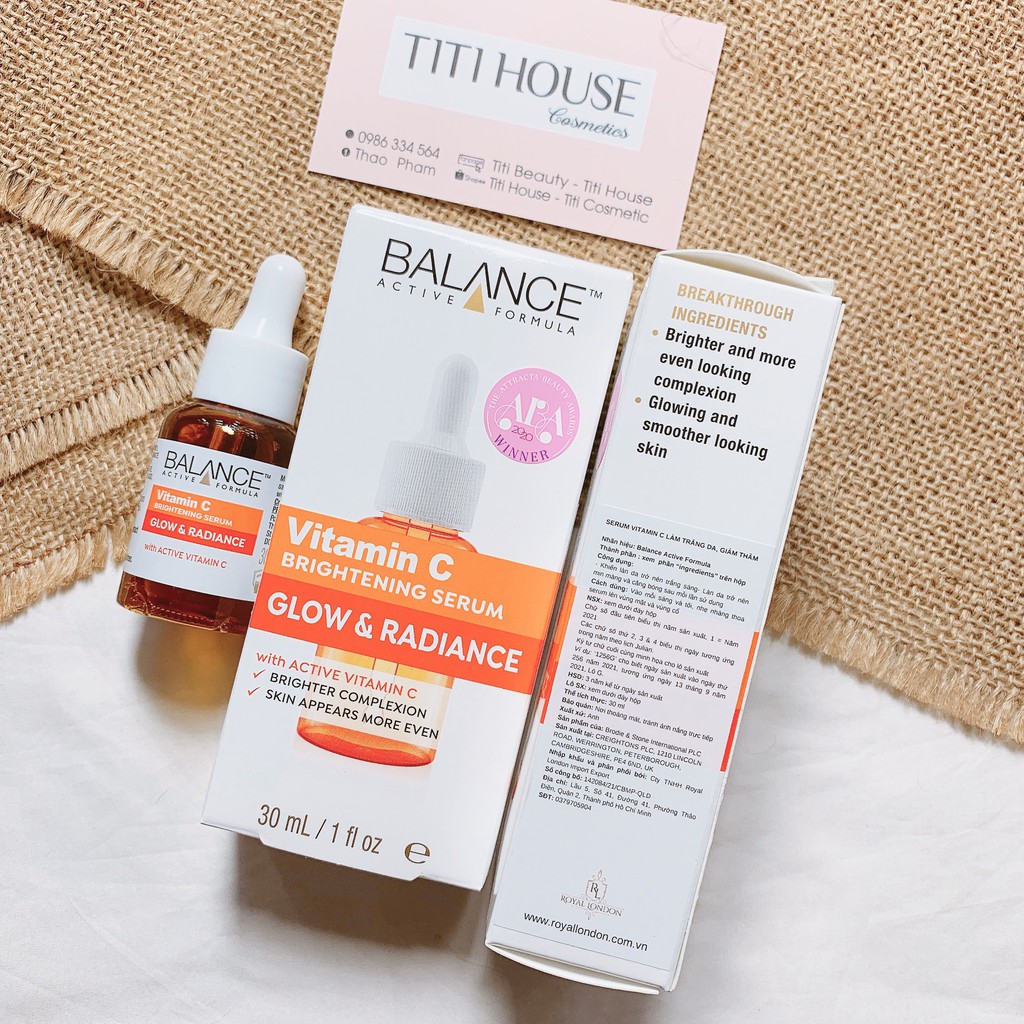 TINH CHẤT SERUM  BLANCE BLANCE VITAMIN C