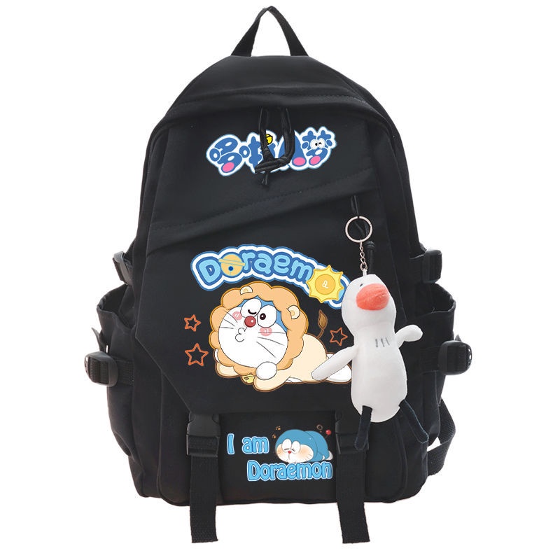 Ba Lô Đi Học Sức Chứa Lớn Họa Tiết Doraemon Phong Cách Nhật Bản Dành Cho Bé Lớp 3-6