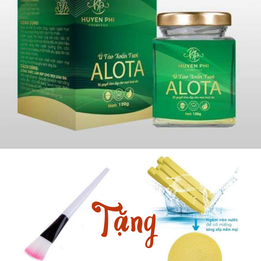 Ủ tảo Alota Huyền Phi - cấy tảo tại nhà[ Mua 1 ttặng 2] tặng bông+ cọ