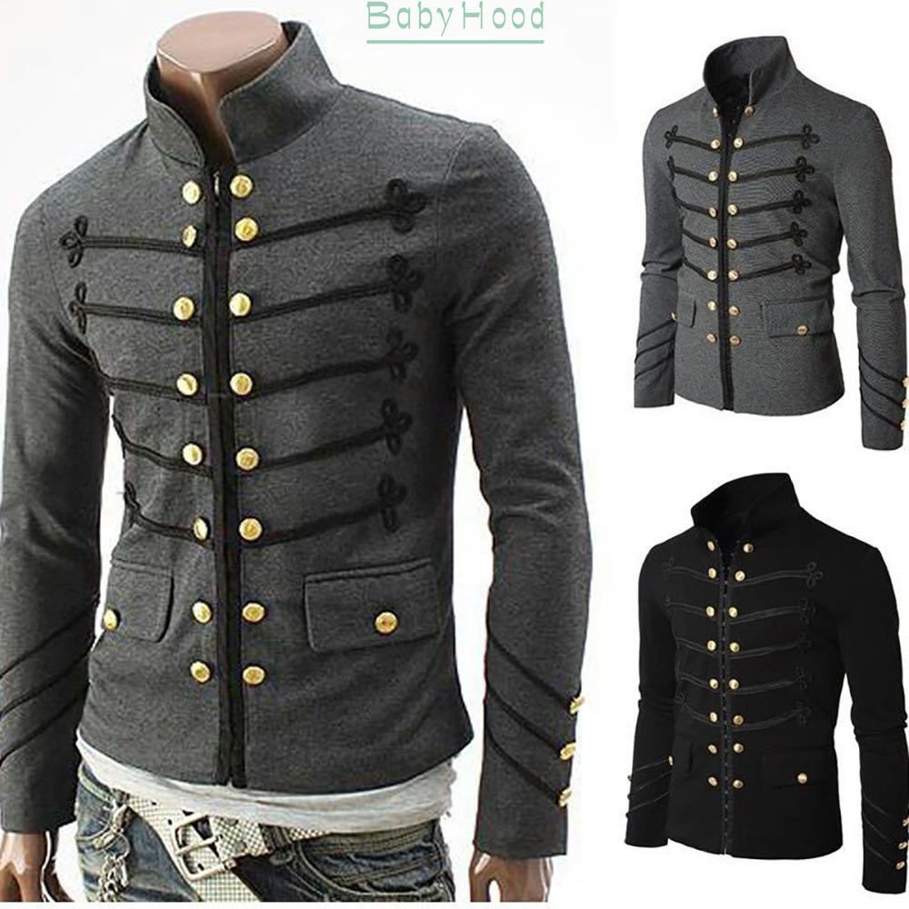 BBHOOD~Coat Zipper Costume Gothic Long Sleeve Military Plus size Short jacket