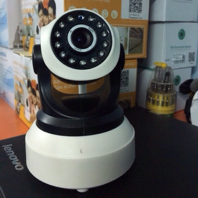 🚨 Camera wifi robot 1.3M xem và download từ thẻ nhớ