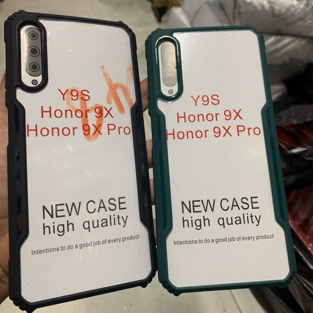Ốp lưng Huawei Y9S /Honor 9X/ Honor 9X pro dẻo viền lưng trong