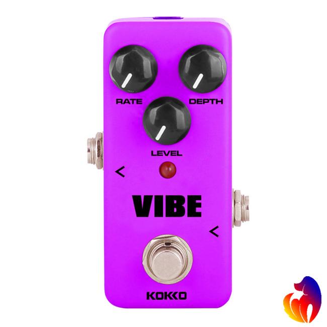 KOKKO FUV2 VIBE Mini Analog Rotary Speaker Electric Guitar Effect Pedal True Bypass Full Metal Shell