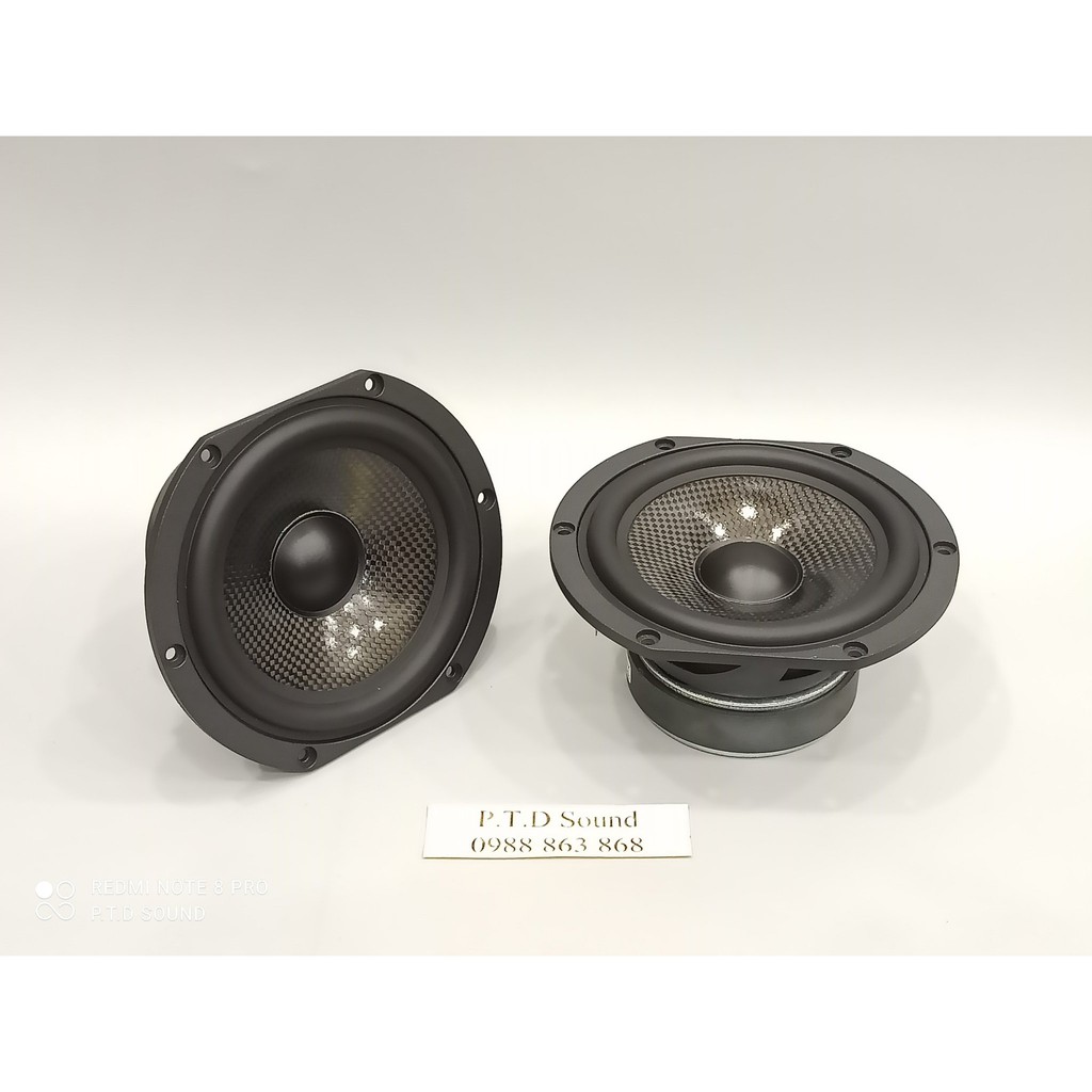 Loa Rời mid Bass Adam AM5 5.5 inch 6ohm 60w ( Đức) DIY loa Siêu bass, khủng, chi tiết từng nốt nhạc từ PTD Sound