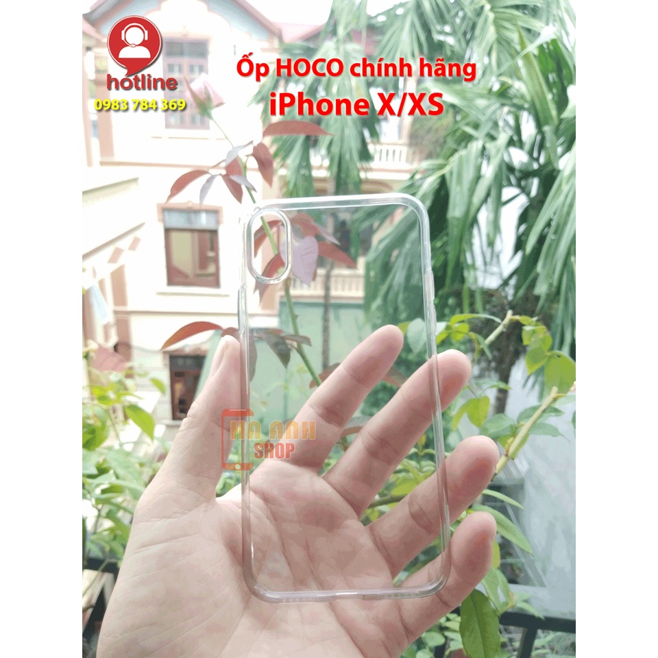 Ốp Lưng Hoco cho iPhone X / Xs - dành cho các phiên bản máy màu đen