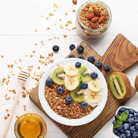 Ngũ Cốc Granola Túi Giấy 500g Thương HIệu Mfood