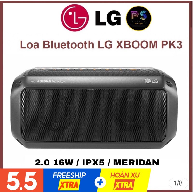 Loa Bluetooth LG XBOOM PK3 chính hãng 100%