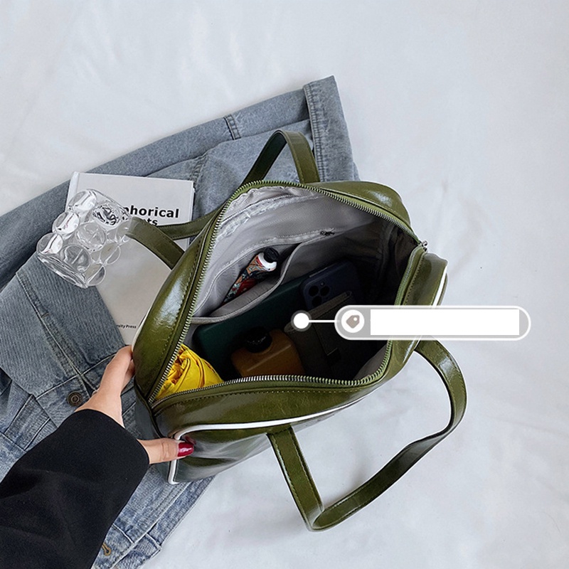 Túi đeo vai IELGY cỡ lớn phong cách retro thời trang cho nữ