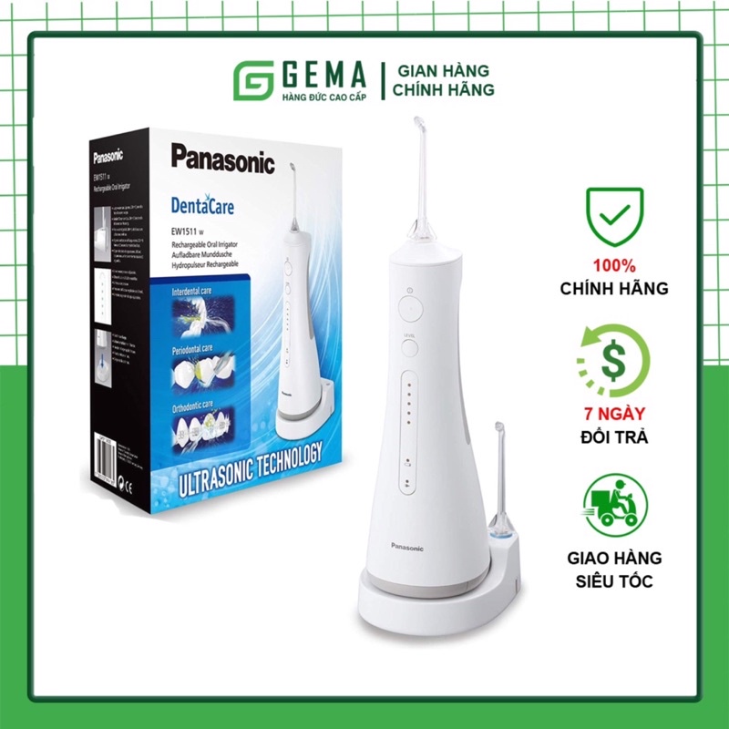 Tăm nước Panasonic EW1511 - Chuyên gia chăm sóc răng nướu- Bảo hành 12 tháng
