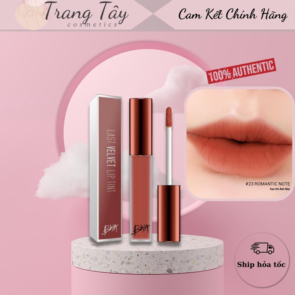 SON KEM BBIA VER5 Màu 23 -cam đất có chút đỏ