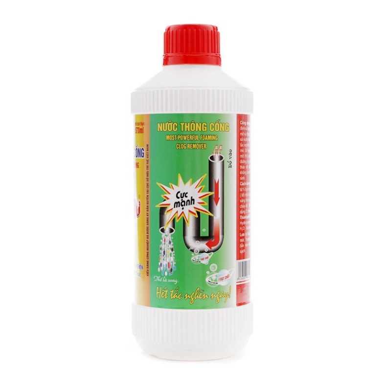 Nước thông cống cực mạnh Hando 570ml