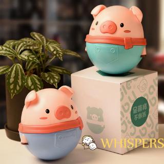 ♕-Multi-Purpose Tumbler Toy Pig Baby Early Education Toy Doll Animal Wobbler Baby Educational Toy Infants Toys Kids Birthday Party Supplies