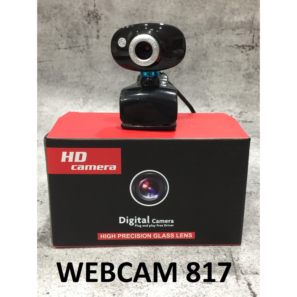 Webcam dùng cho máy tính học online tích hợp micro âm thanh 517, 817