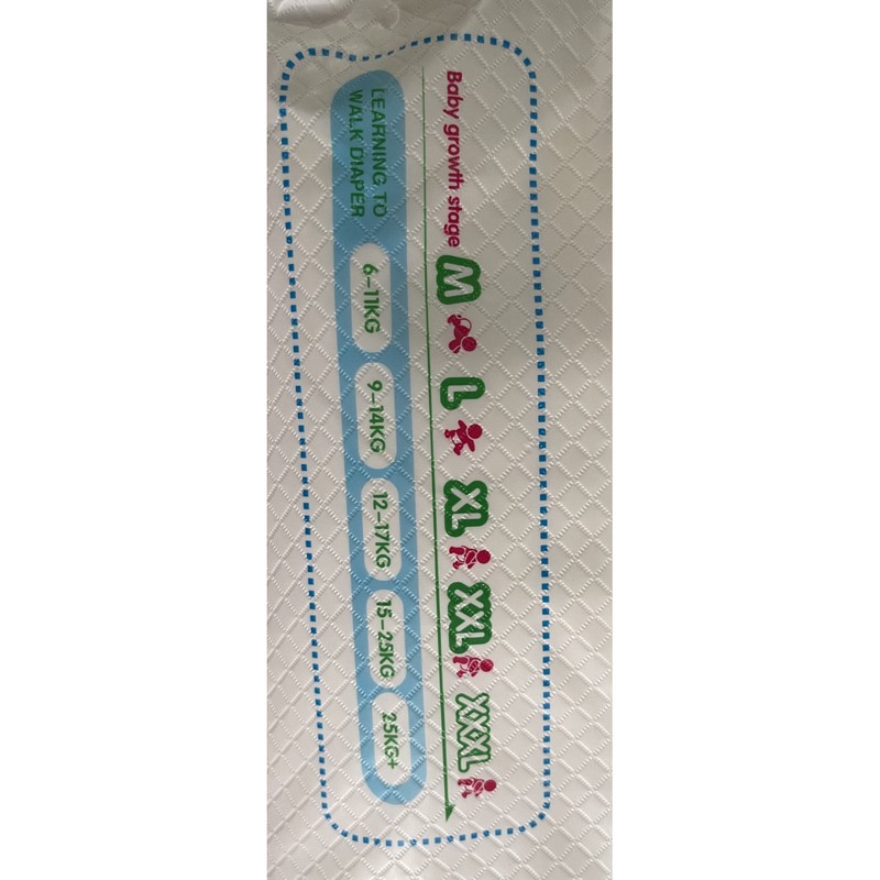 50 cái bỉm quần EBOLY BO MÔNG size M L XL XXL XXXL