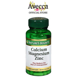  Viên Uống Giúp Xương Chắc Khỏe Nature's Bounty Calcium Magnesium Zinc 100 Viên