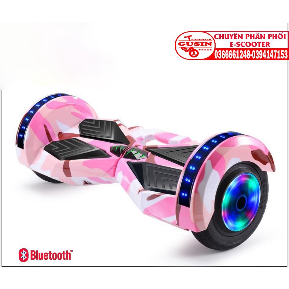 Xe cân bằng điện 8inch Màu , đồ chơi cho bé được bán chạy nhất 2021- GuSin bảo hành chính hãng 2 năm
