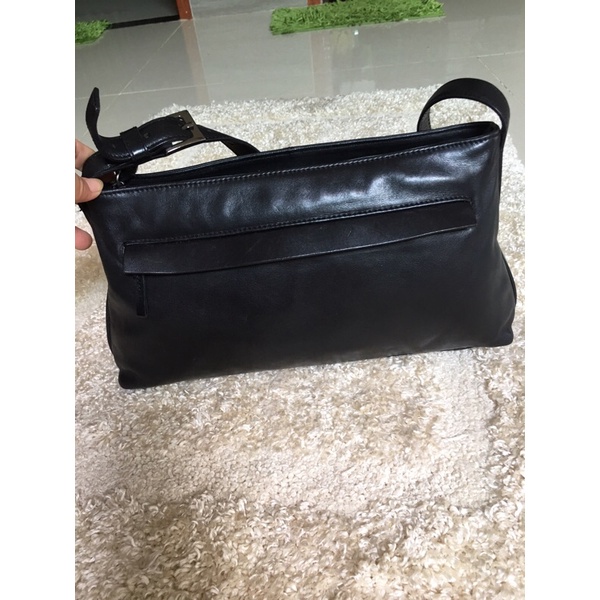 Túi si hiệu da thật phom đeo vai