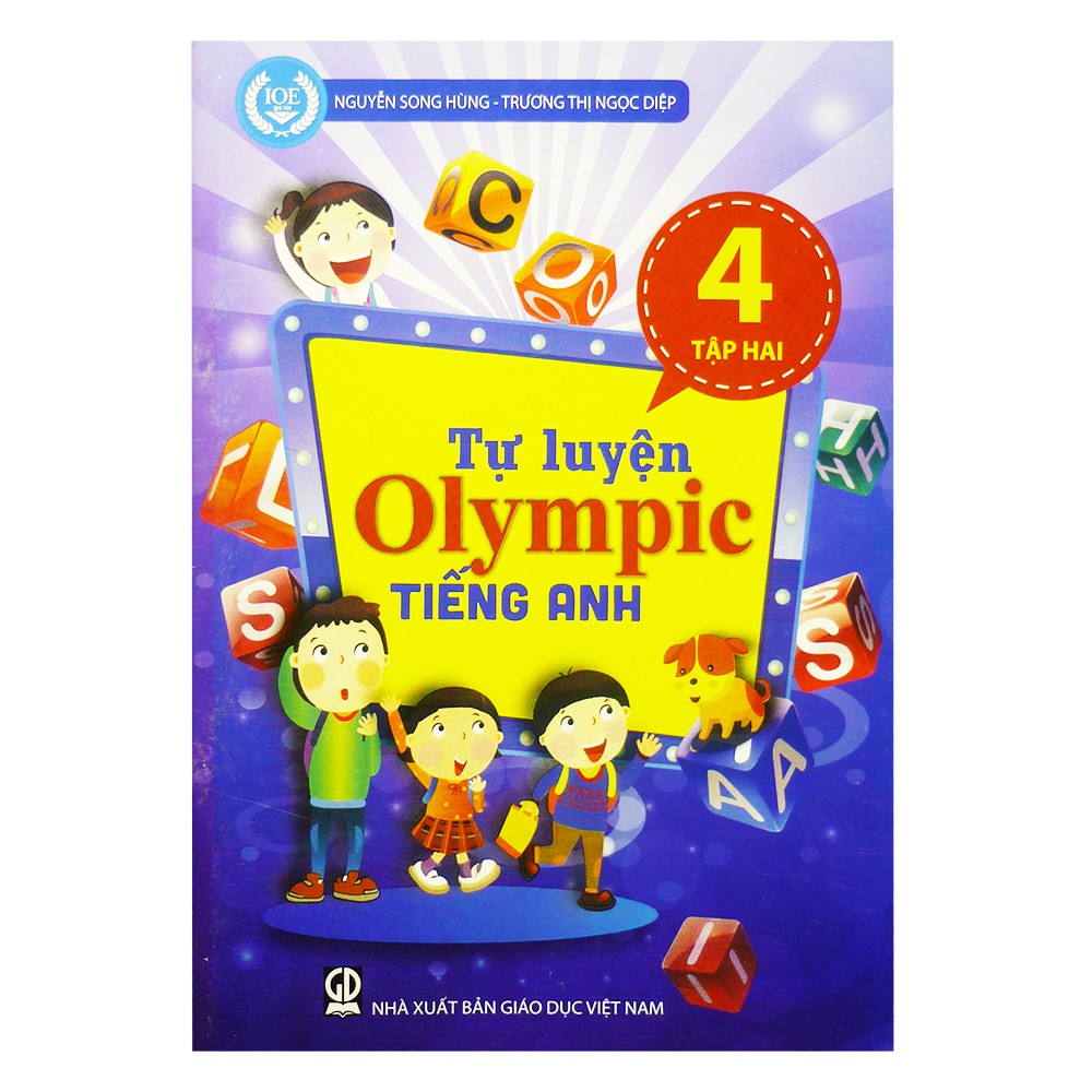 Sách - Tự Luyện Olympic Tiếng Anh Lớp 4 - Tập 2 (2016) - 9786040026729