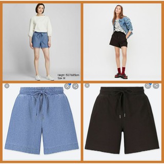 🌹 🌿 ❤  NHẬT - Quần shorts Uniqlo denim Jersey shorts