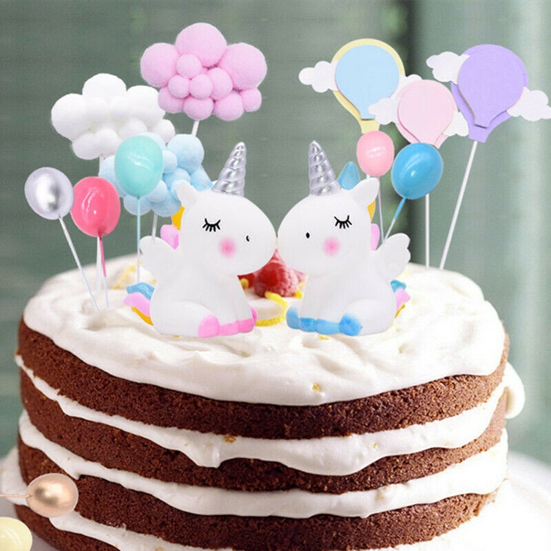 Phụ Kiện Cắm Bánh Kem Tạo Hình Đa Dạng Trang Trí Đáng Yêu